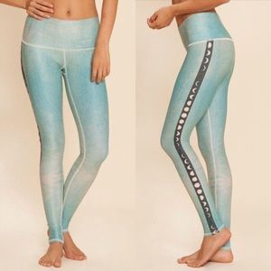 Teeki moon dance blue green leggings